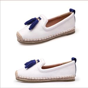 COPY - Adorable Espadrille Flat with Tassel  Accent